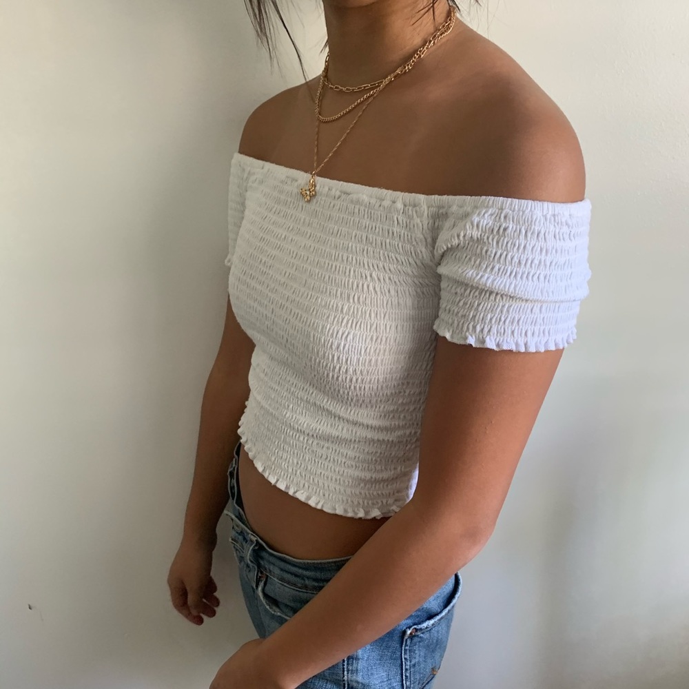 off the shoulder top